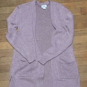 Old Navy XS pink boyfriend cardigan